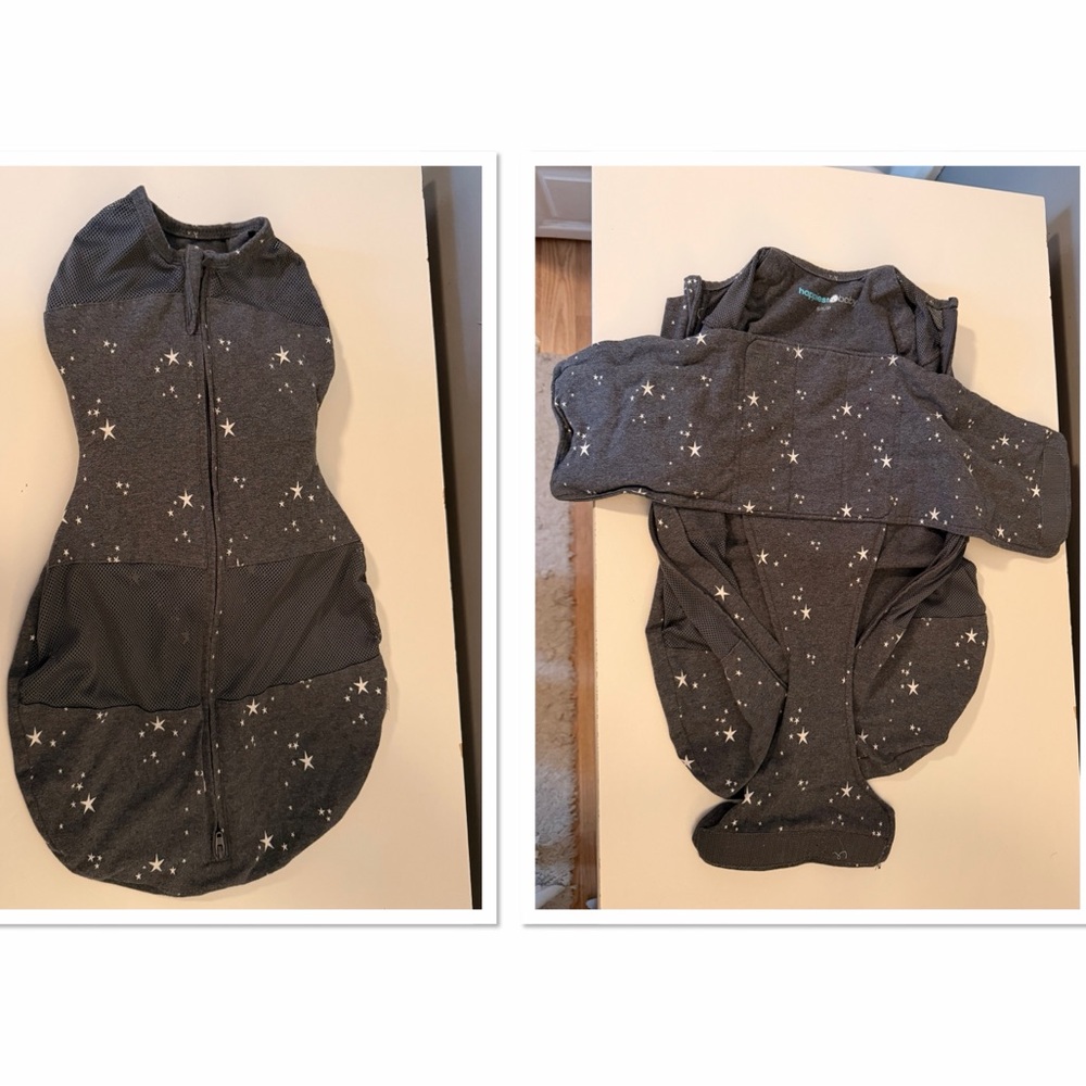 NWOT Happiest Baby Sleep pea 5 Second Swaddle